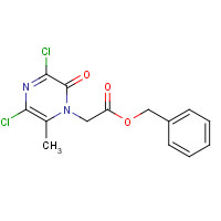 199296-26-9 benzyl 2-(3,5-dichloro-2-methyl-6-oxopyrazin-1-yl)acetate chemical structure