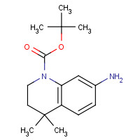 873056-12-3 tert-butyl 7-amino-4,4-dimethyl-2,3-dihydroquinoline-1-carboxylate chemical structure