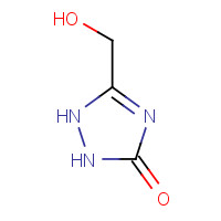 24021-90-7 5-(hydroxymethyl)-1,2-dihydro-1,2,4-triazol-3-one chemical structure