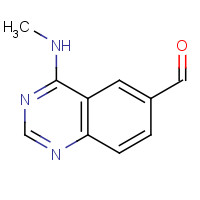648449-04-1 4-(methylamino)quinazoline-6-carbaldehyde chemical structure