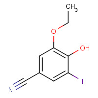 330462-58-3 3-ethoxy-4-hydroxy-5-iodobenzonitrile chemical structure