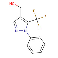 957205-65-1 [1-phenyl-5-(trifluoromethyl)pyrazol-4-yl]methanol chemical structure
