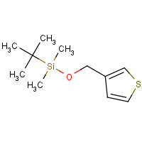 117657-52-0 tert-butyl-dimethyl-(thiophen-3-ylmethoxy)silane chemical structure