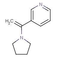 237436-62-3 3-(1-pyrrolidin-1-ylethenyl)pyridine chemical structure