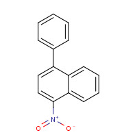 33457-01-1 1-nitro-4-phenylnaphthalene chemical structure