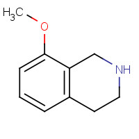 34146-68-4 8-methoxy-1,2,3,4-tetrahydroisoquinoline chemical structure