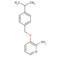 1039861-68-1 3-[(4-propan-2-ylphenyl)methoxy]pyridin-2-amine chemical structure