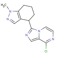 1620564-36-4 8-chloro-3-(1-methyl-4,5,6,7-tetrahydroindazol-4-yl)imidazo[1,5-a]pyrazine chemical structure