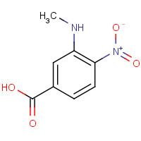 214778-10-6 3-(methylamino)-4-nitrobenzoic acid chemical structure
