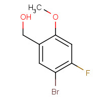 923281-64-5 (5-bromo-4-fluoro-2-methoxyphenyl)methanol chemical structure
