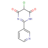 31774-74-0 5-chloro-2-pyridin-3-yl-1H-pyrimidine-4,6-dione chemical structure