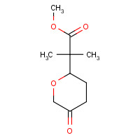 1447942-71-3 methyl 2-methyl-2-(5-oxooxan-2-yl)propanoate chemical structure