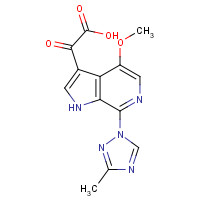 676491-47-7 2-[4-methoxy-7-(3-methyl-1,2,4-triazol-1-yl)-1H-pyrrolo[2,3-c]pyridin-3-yl]-2-oxoacetic acid chemical structure
