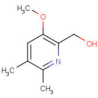 139549-24-9 (3-methoxy-5,6-dimethylpyridin-2-yl)methanol chemical structure