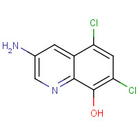 648896-75-7 3-amino-5,7-dichloroquinolin-8-ol chemical structure