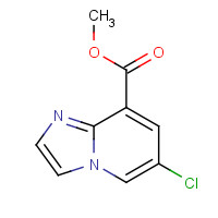 760144-55-6 methyl 6-chloroimidazo[1,2-a]pyridine-8-carboxylate chemical structure