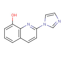 648896-33-7 2-imidazol-1-ylquinolin-8-ol chemical structure