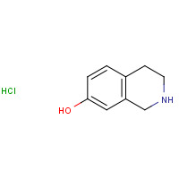 66393-01-9 1,2,3,4-tetrahydroisoquinolin-7-ol;hydrochloride chemical structure