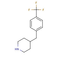 192990-03-7 4-[[4-(trifluoromethyl)phenyl]methyl]piperidine chemical structure