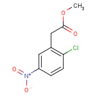 219712-63-7 methyl 2-(2-chloro-5-nitrophenyl)acetate chemical structure