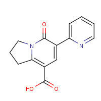 939411-22-0 5-oxo-6-pyridin-2-yl-2,3-dihydro-1H-indolizine-8-carboxylic acid chemical structure