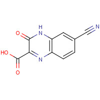 1374849-74-7 6-cyano-3-oxo-4H-quinoxaline-2-carboxylic acid chemical structure