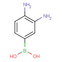 1233693-23-6 (3,4-diaminophenyl)boronic acid chemical structure