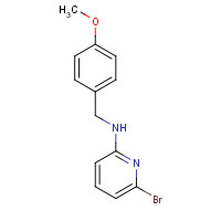 312263-22-2 6-bromo-N-[(4-methoxyphenyl)methyl]pyridin-2-amine chemical structure