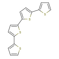 5632-29-1 2-thiophen-2-yl-5-(5-thiophen-2-ylthiophen-2-yl)thiophene chemical structure