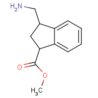 357426-12-1 methyl 3-(aminomethyl)-2,3-dihydro-1H-indene-1-carboxylate chemical structure