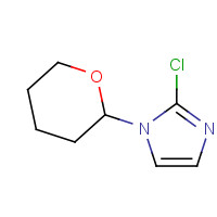 1029684-35-2 2-chloro-1-(oxan-2-yl)imidazole chemical structure