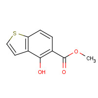 246177-37-7 methyl 4-hydroxy-1-benzothiophene-5-carboxylate chemical structure