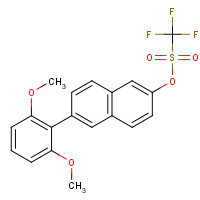 623146-11-2 [6-(2,6-dimethoxyphenyl)naphthalen-2-yl] trifluoromethanesulfonate chemical structure