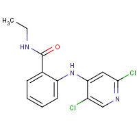 1224888-24-7 2-[(2,5-dichloropyridin-4-yl)amino]-N-ethylbenzamide chemical structure