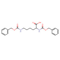 55592-85-3 2,6-bis(phenylmethoxycarbonylamino)hexanoic acid chemical structure
