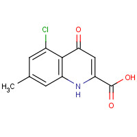 123157-67-5 5-chloro-7-methyl-4-oxo-1H-quinoline-2-carboxylic acid chemical structure