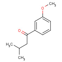 1183770-52-6 1-(3-methoxyphenyl)-3-methylbutan-1-one chemical structure