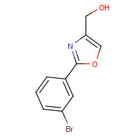 885272-67-3 [2-(3-bromophenyl)-1,3-oxazol-4-yl]methanol chemical structure