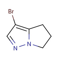 174790-35-3 3-bromo-5,6-dihydro-4H-pyrrolo[1,2-b]pyrazole chemical structure