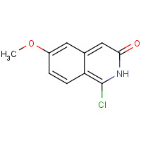 55086-31-2 1-chloro-6-methoxy-2H-isoquinolin-3-one chemical structure