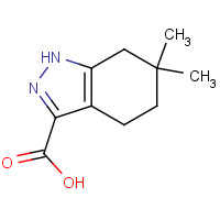 581083-30-9 6,6-dimethyl-1,4,5,7-tetrahydroindazole-3-carboxylic acid chemical structure
