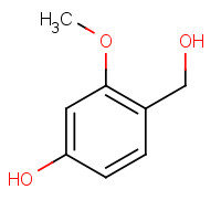 119138-29-3 4-(hydroxymethyl)-3-methoxyphenol chemical structure