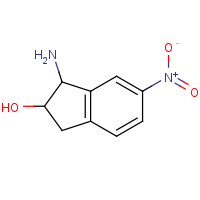 124369-70-6 1-amino-6-nitro-2,3-dihydro-1H-inden-2-ol chemical structure