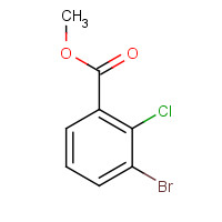871224-19-0 methyl 3-bromo-2-chlorobenzoate chemical structure