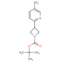 1356109-60-8 tert-butyl 3-(5-methylpyridin-2-yl)azetidine-1-carboxylate chemical structure