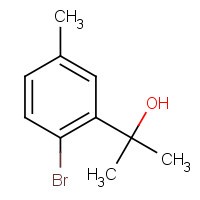 1393477-32-1 2-(2-bromo-5-methylphenyl)propan-2-ol chemical structure