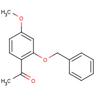 52249-86-2 1-(4-methoxy-2-phenylmethoxyphenyl)ethanone chemical structure