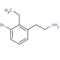 1258440-79-7 2-(3-bromo-2-ethylphenyl)ethanamine chemical structure
