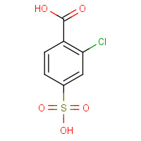 51084-27-6 2-chloro-4-sulfobenzoic acid chemical structure