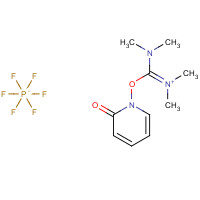 364047-51-8 [dimethylamino-(2-oxopyridin-1-yl)oxymethylidene]-dimethylazanium;hexafluorophosphate chemical structure